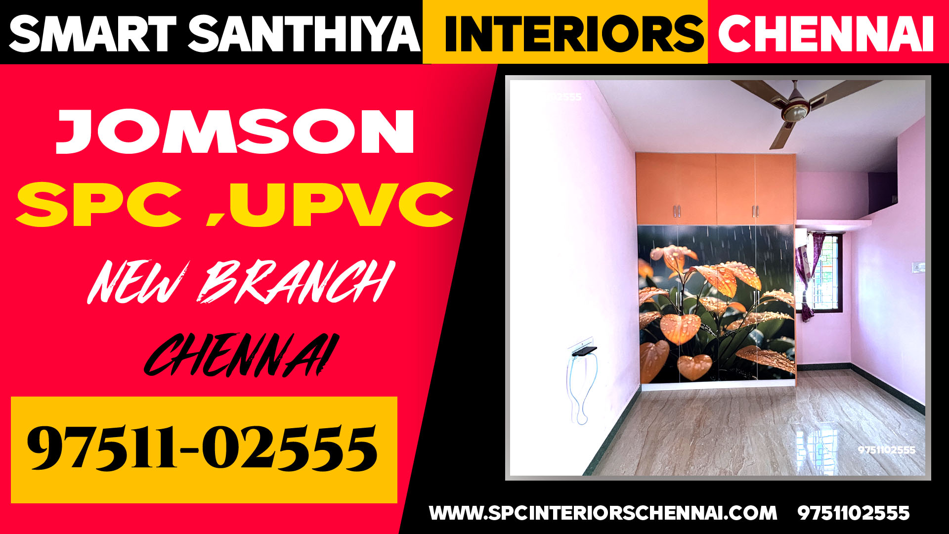 spc tv showcase design chennai